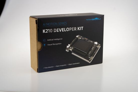 Комплект разработчика искусственного интеллекта K210 с камерой и сенсорным экраном RISC-V