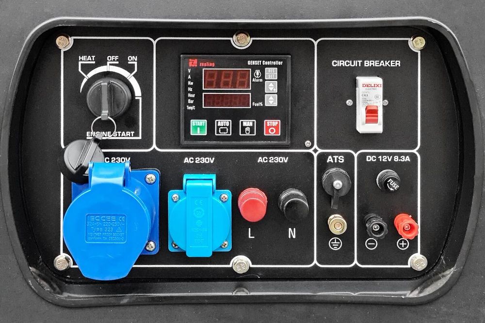 Дизель генератор TSS SDG 12000EHA - [11.5 кВт / 47 А] эл. старт, однофазный