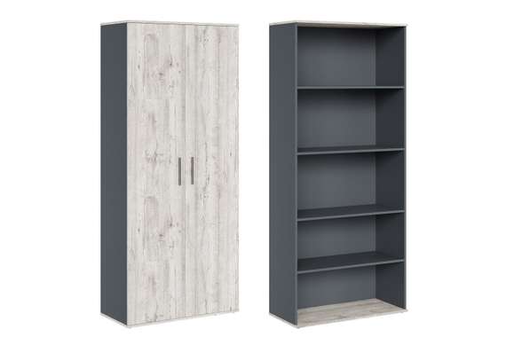 Шкаф для бумаг закрытый Zion Light 90x42x135