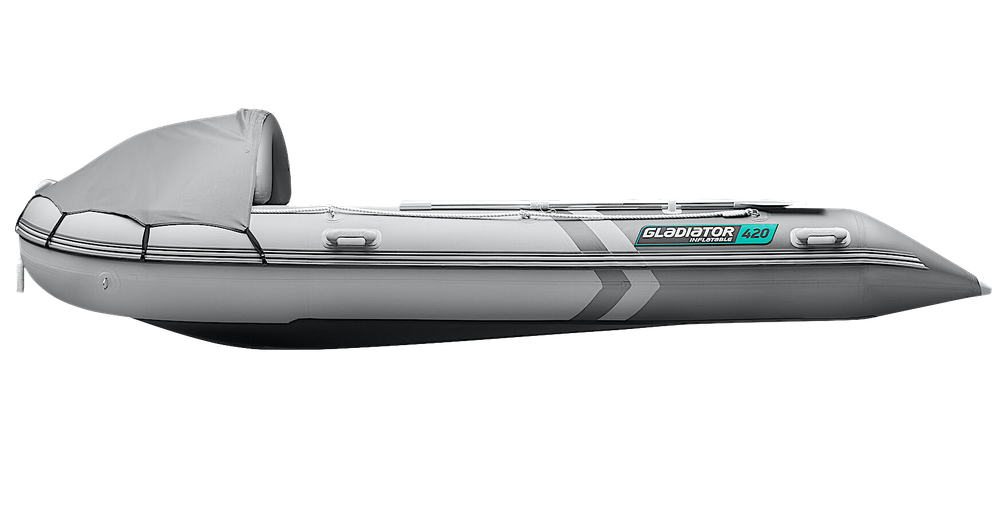 Лодка ПВХ Gladiator Active C420AL с алюминиевым полом