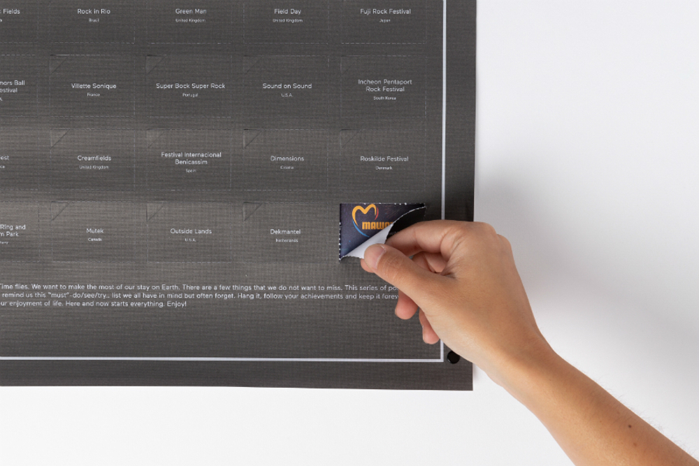 Постер «50 фестивалей, которые нужно посетить в жизни»