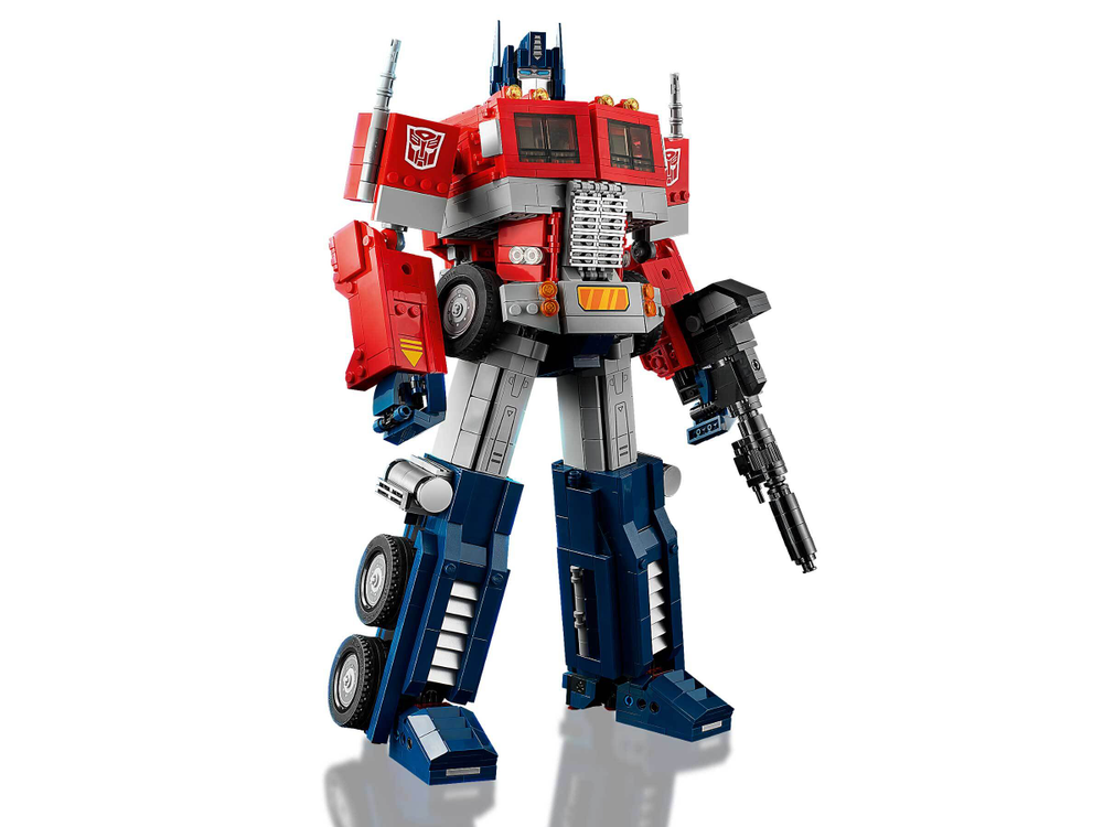 LEGO Transformers 10302 Оптимус Прайм — коллекционный набор-трансформер