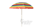 Зонт  2,0м разноцветный (уп.12шт.) 2 части арт.WRU051 "Garden story"