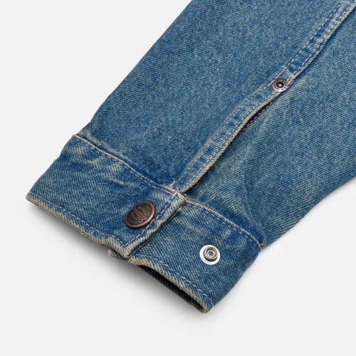 Куртка Dickies Denim Painter Jacket Khaki Tinted Blue артикул:DK0A88EGL231 - купить в магазине Дайс