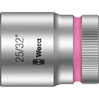 Торцовая головка Zyklop 1/2″ дюймовая 25/32" WERA 05003626001