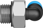 QSML-G1/8-4-100 Угловой штуцер с цанговым зажимом и резьбой