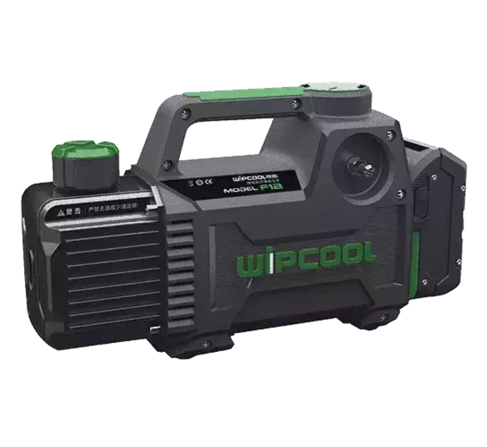 Аккумуляторный вакуумный насос WIPCOOL 2F1B (2ст; 71л/мин; 2 Па; 6,5 кг)