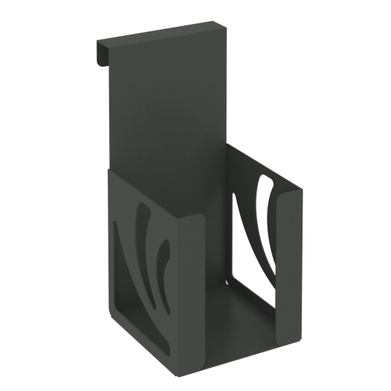 Навесной лоток для бумажных блоков MAN-03.T-30 Металл Антрацит 100*130*200