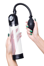 Прозрачная механическая помпа Roald с манометром (Цвет: прозрачный)