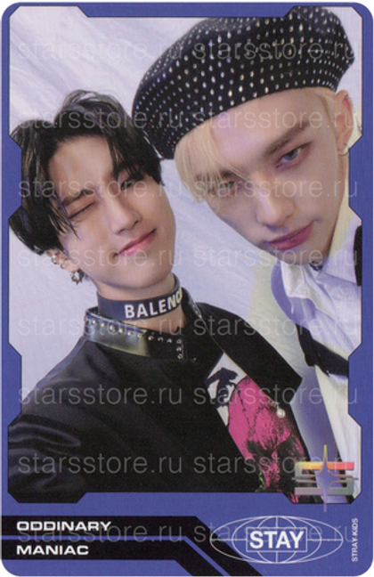 Фотокарта Han & Hyunjin Stray Kids - [ODDINARY]