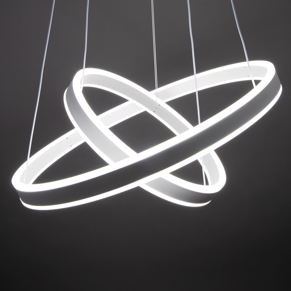 Citilux Дуэт CL719640 LED Люстра подвесная с пультом Белая