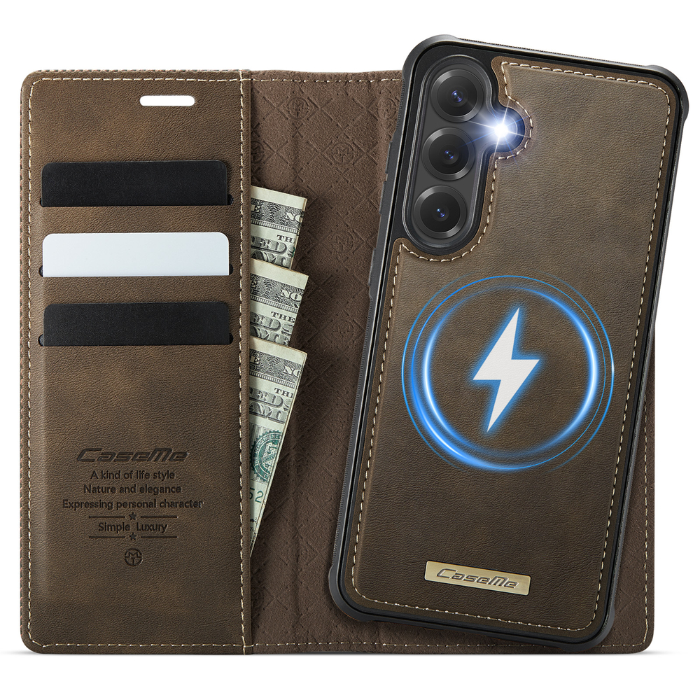 Чехол-кошелек CaseMe 2 in 1 MagSafe Samsung Galaxy S26+