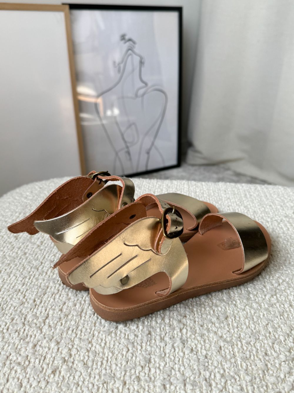 Кожаные босоножки Ancient Greek_Sandals, 32