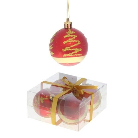 141210 Набор из 4 шаров, 60мм