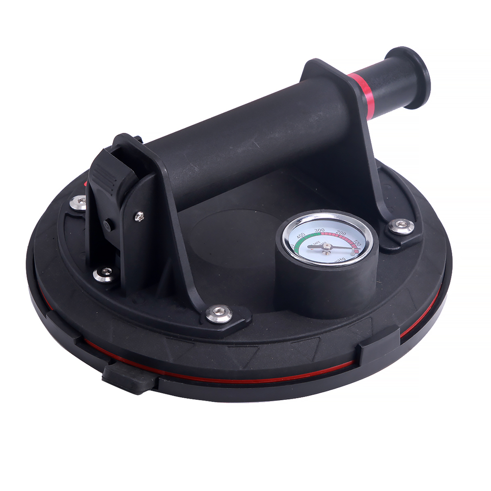 Присоска с ручной помпой и манометром 160кг TECHNICOM TC-F160