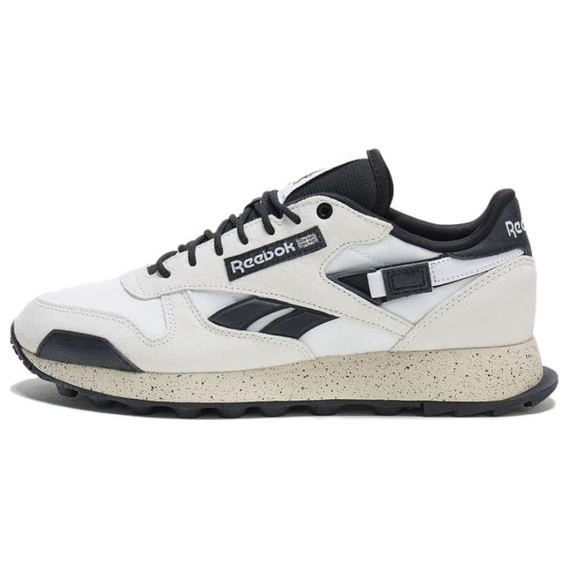 Классические кожаные кроссовки Reebok от Nizkie Black/Белый Унисекс