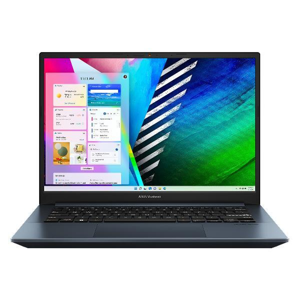 Ноукбук ASUS VivoBook Pro 14 M3401QA Ryzen 7 5800H 16Gb SSD 512Gb AMD Radeon Graphics 14 2.8K OLED Cam 63Вт*ч Win11 Синий M3401QA-KM099W 90NB0VZ2-M001P0