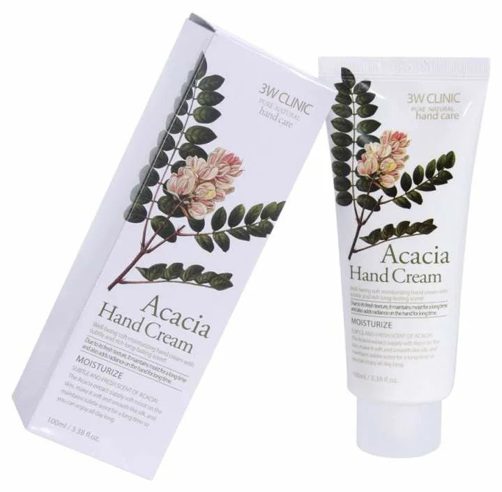 Крем для рук 3W Clinic Acacia Hand Cream с экстрактом Акации 100 мл
