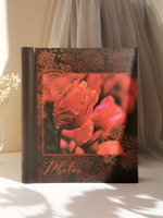 Фотоальбом на 20 магнитных листов 23х28 см, внутр. спираль bloom Тюльпаны