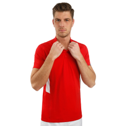 Мужское теннисное поло HEAD Club Tech Polo Men - Red, White