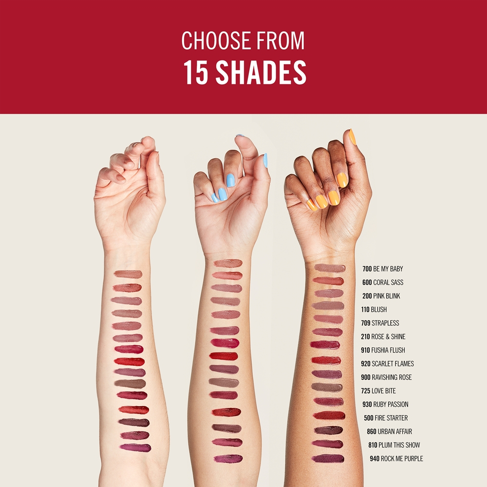 Rimmel Lasting Mega Matte - Легкая матовая помада в жидкой форме на 16 часов оттенок Fire Starter, 7 ml