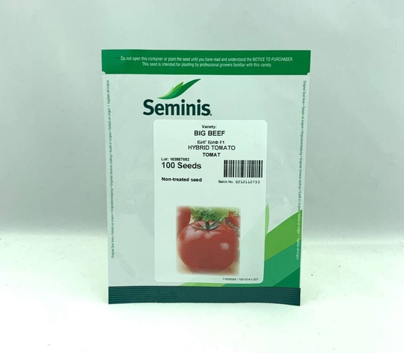 Биг Биф F1 семена томата индетерминантного упаковка – фото 3