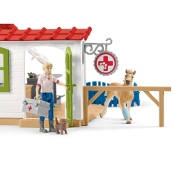 Schleich - Ветеринарная клиника с животными 42502