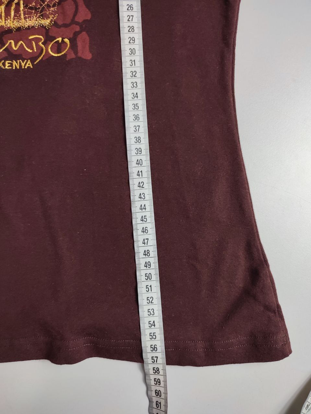 Футболка из хлопка с жирафом 42-44 размер