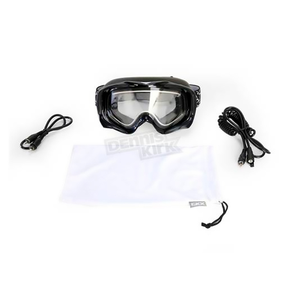 Зимние кроссовые очки CKX Falcon с электроподогревом