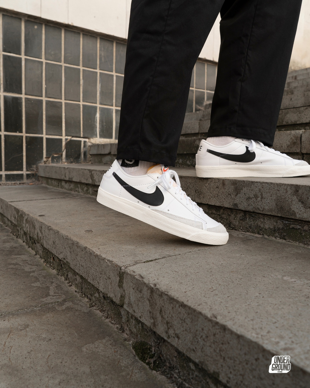 Nike Blazer Low '77 Vintage White/Black