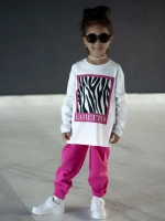 Белый костюм для девочки