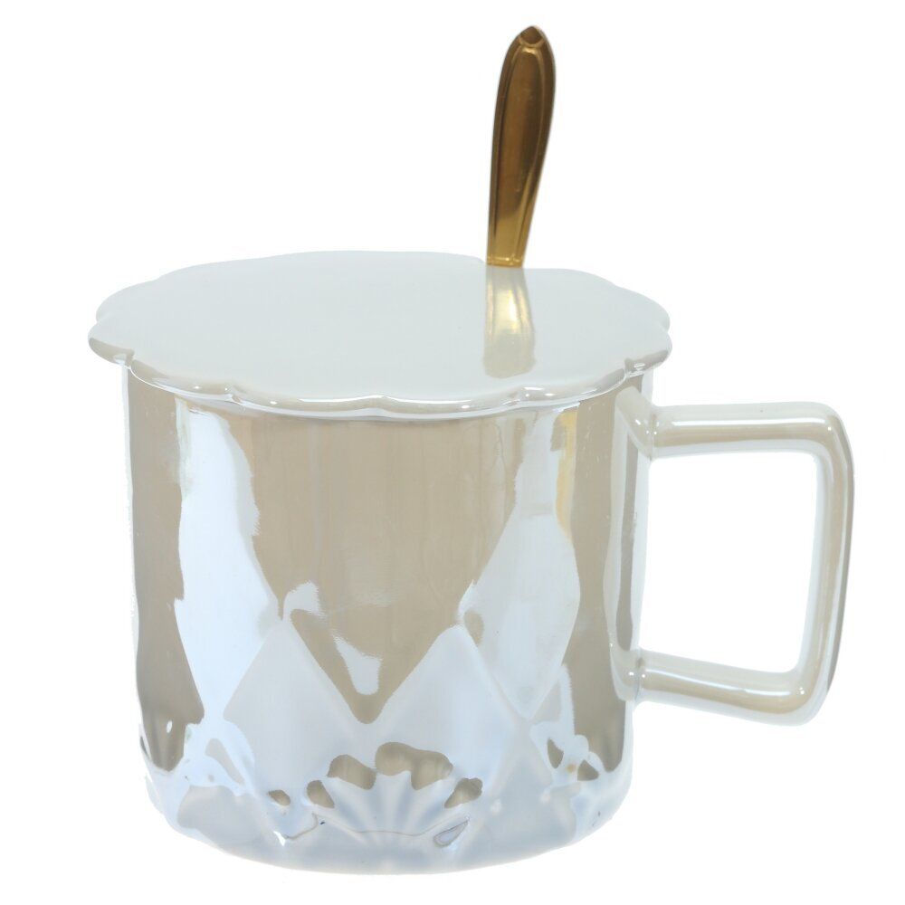 GAEM Кружка с крышкой, 420 мл, L13 W10 H9 см, 4в.