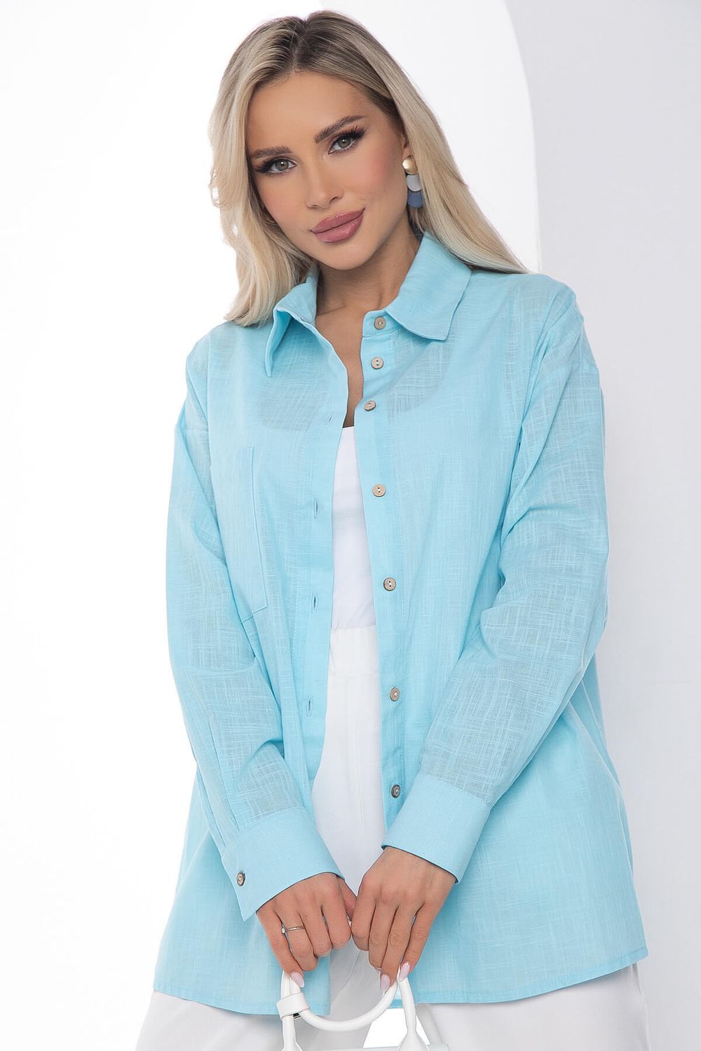 Рубашка Харли (голубая) Б10582 LT Collection