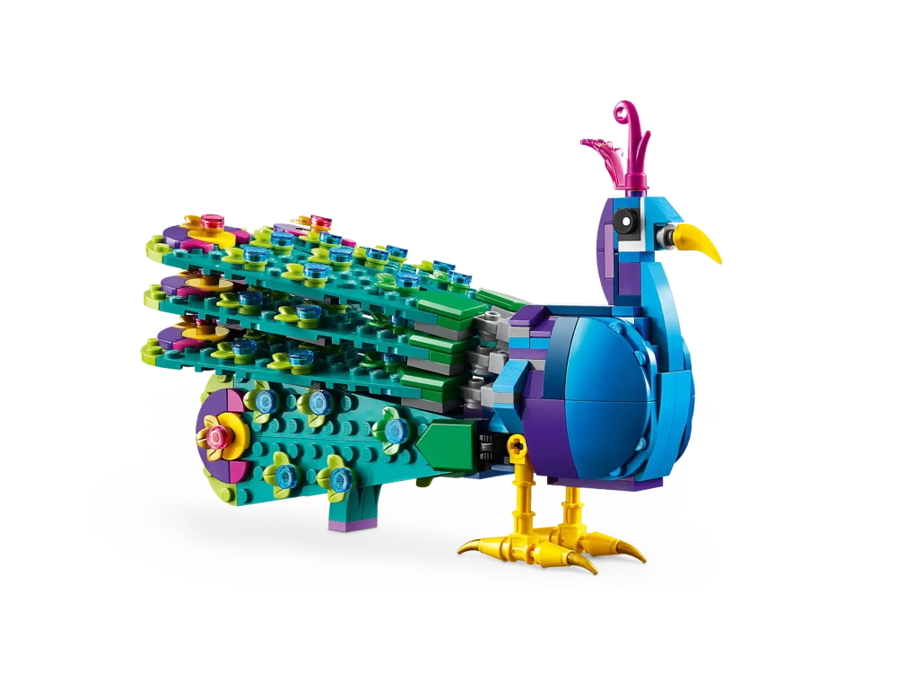 Конструктор LEGO Creator 3in1 31157 Экзотический павлин