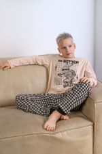 Пижама для мальчика Отдых-1 Виотекс БЕЖЕВЫЙ