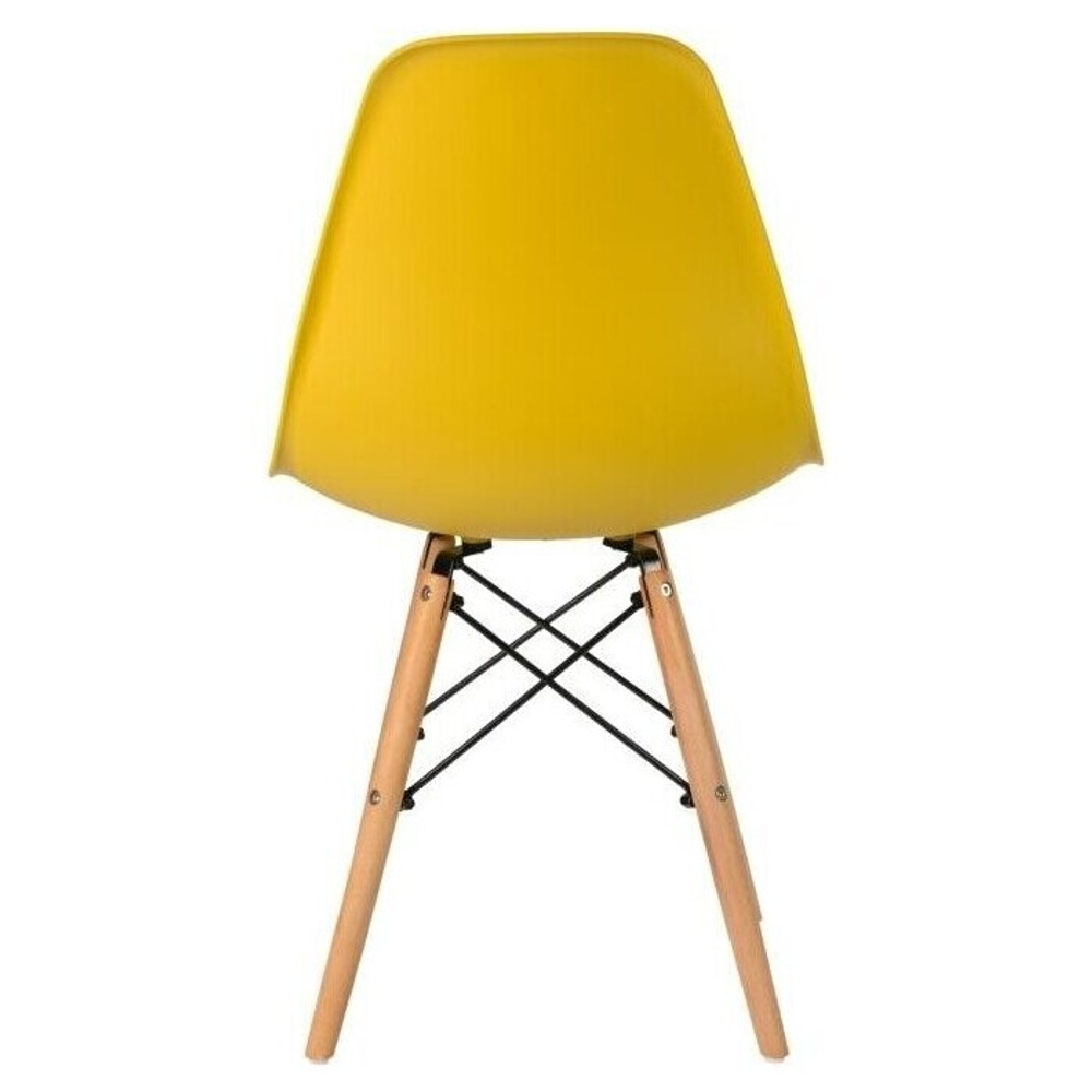 Стул  Florence в стиле Eames желтый