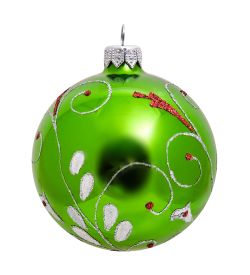 Элита НФШ-1267 Набор ел.украшений Шар 3шт «Лирика» 80 мм