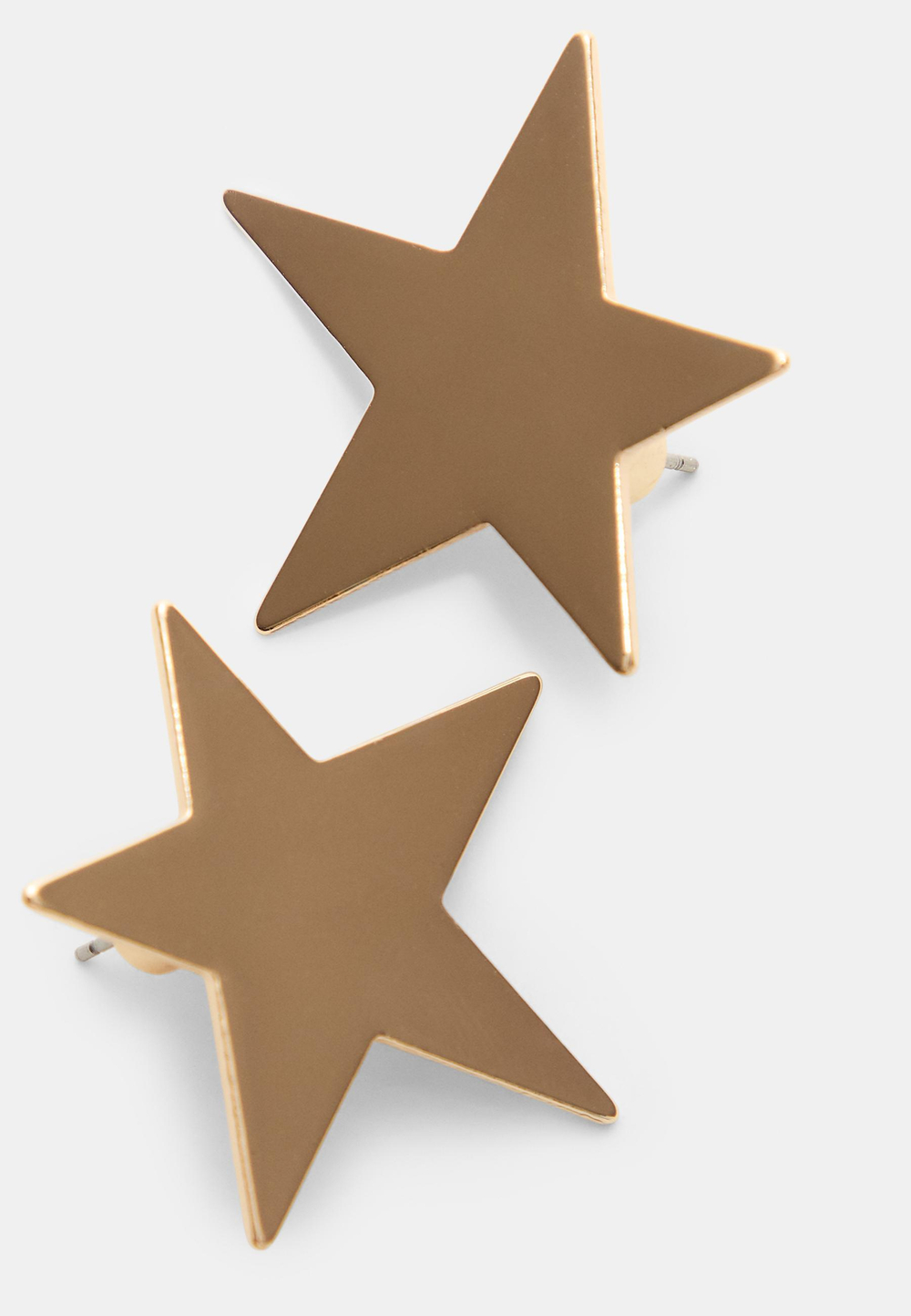 STRADIVARIUS Серьги-звезды, золотой