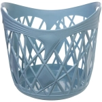 Корзинка для хранения «БРИЗБО», цвет пудрово - голубой, 31*30.5*28.5см