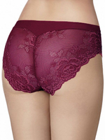 Трусы-слипы из эластичной микрофибры и кружева Greta (Размер: XL) (Цвет: оливковый)