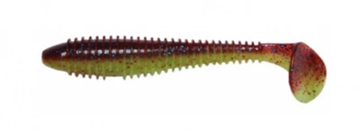 Приманка силиконовая Keitech Swing Impact FAT 7.8" #EA15 Grape Chart Red FLK