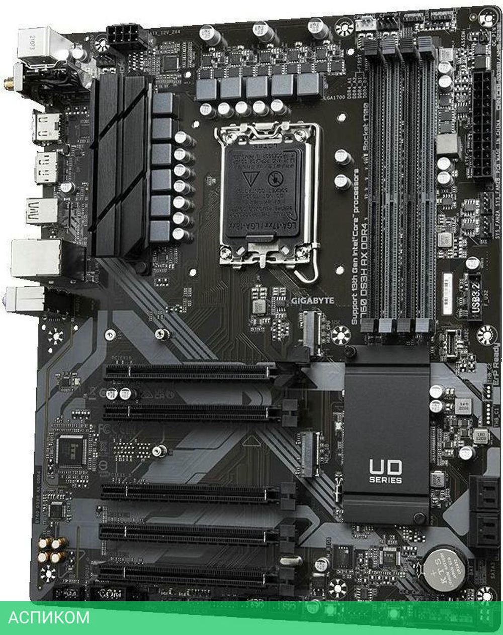 Материнская плата GigaByte B760 DS3H AX DDR4 (rev. 1.x)