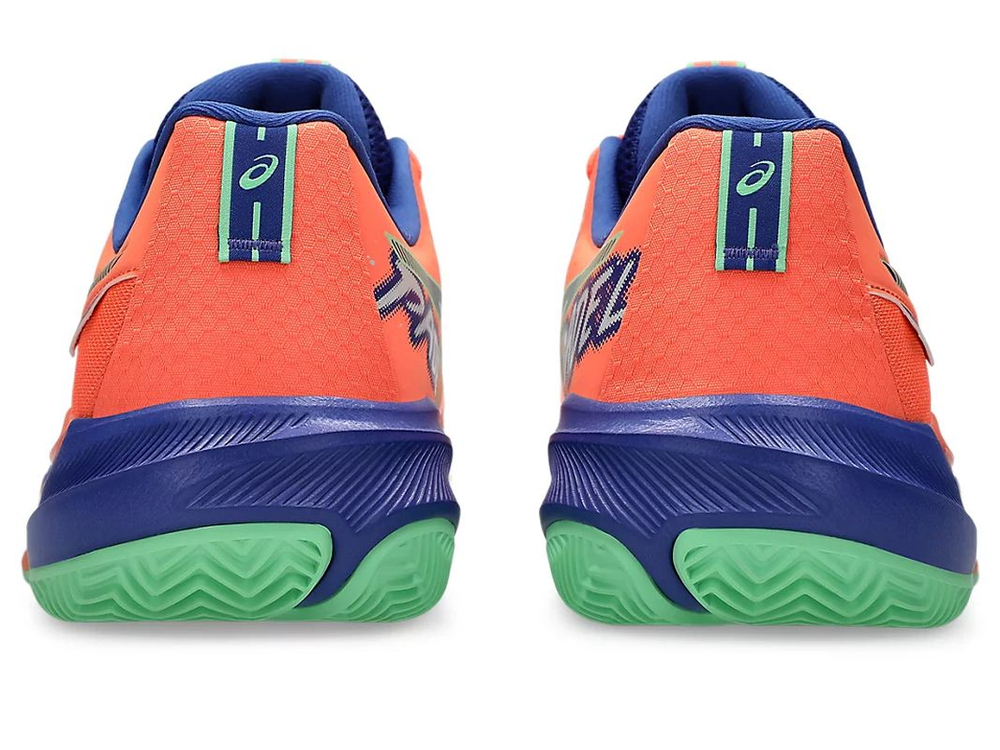 Мужские кросовки для Padel Asics Gel-Challenger 15 Padel - vivid coral/dark cobalt