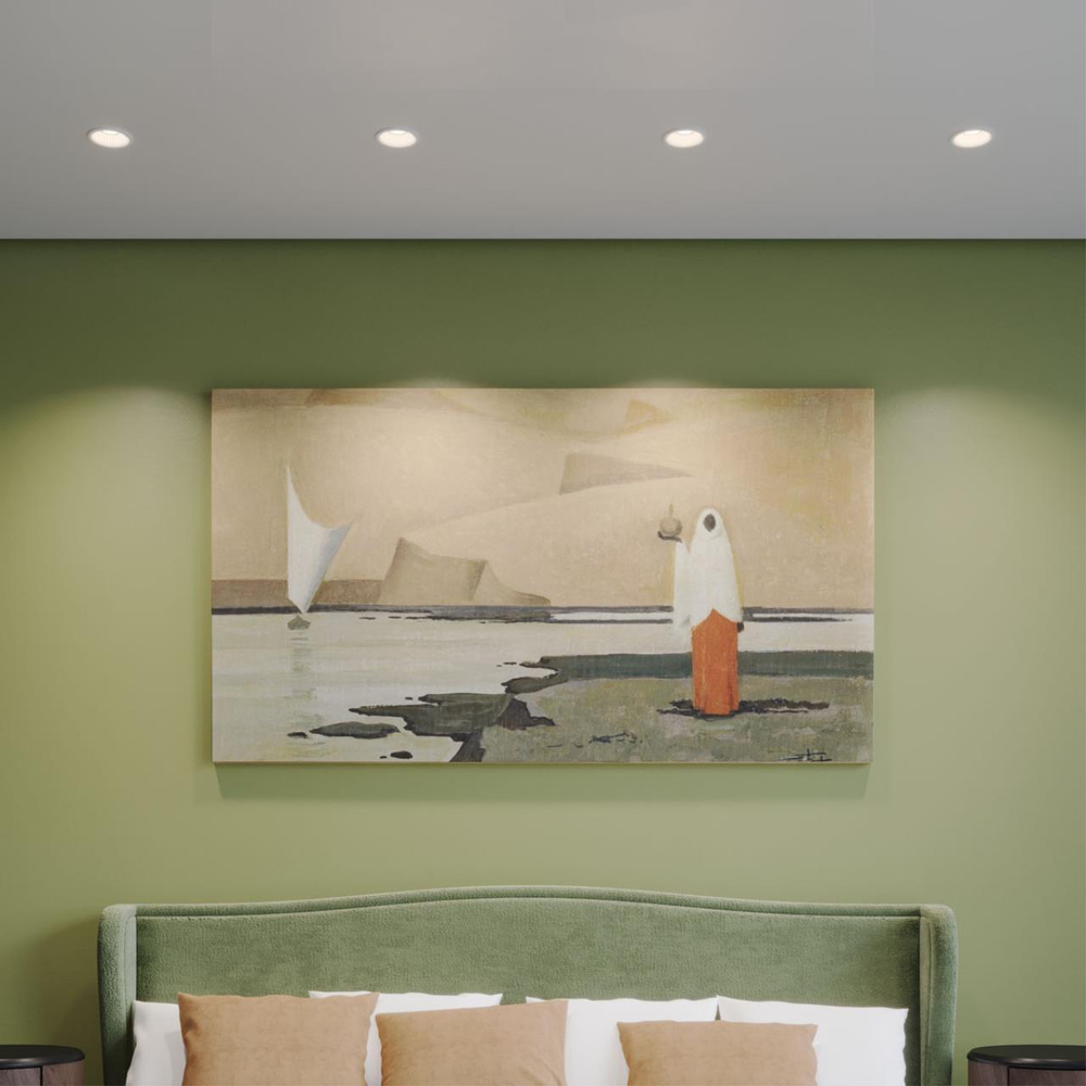 359873 WIR NT26 000 белый Светильник встраиваемый с переключателем цв. температуры IP20 LED 7W 100-265V 3000К/4000К/6000К CLARTE