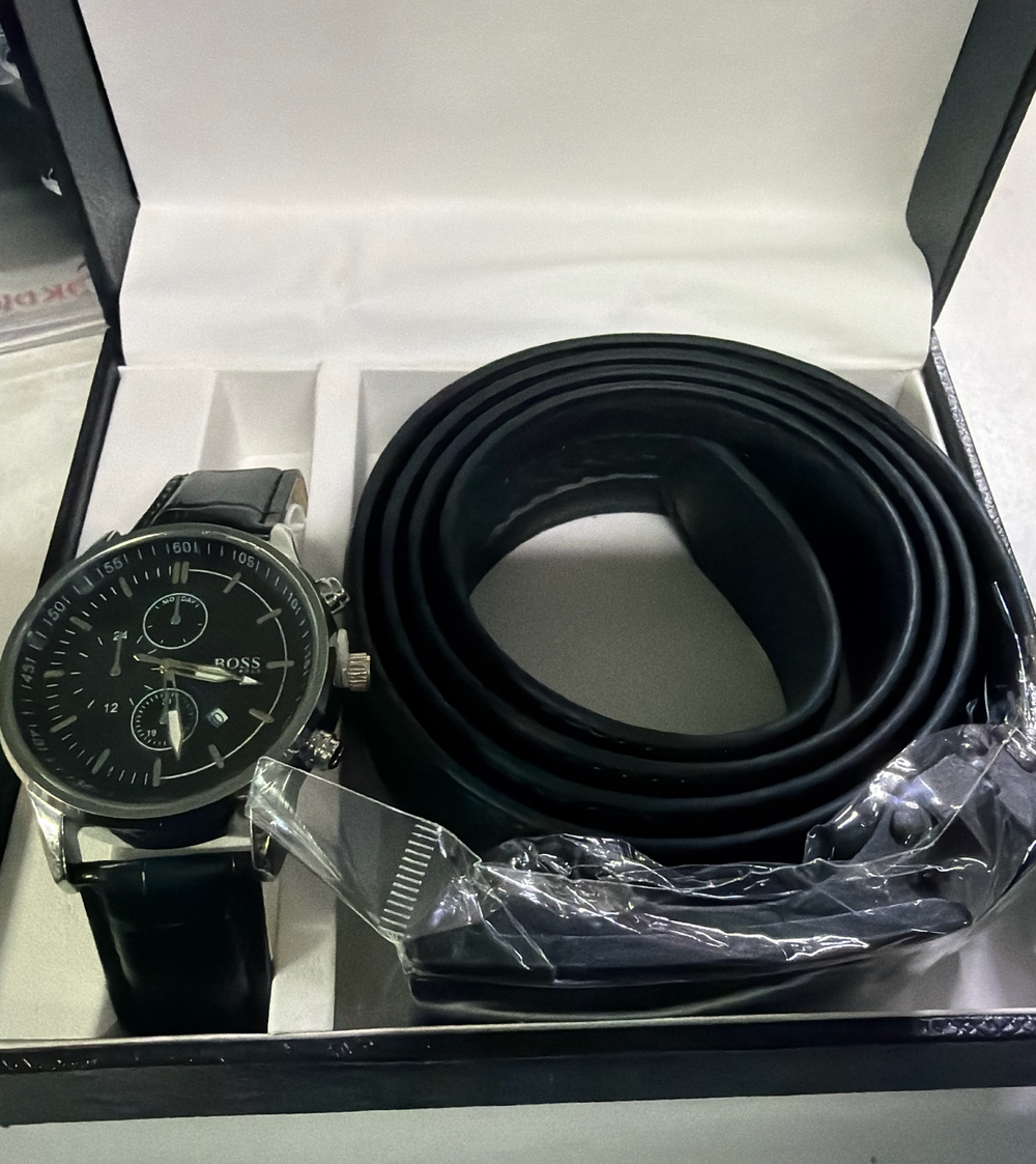 Часы подарочные в кож-уп браслет 06-2