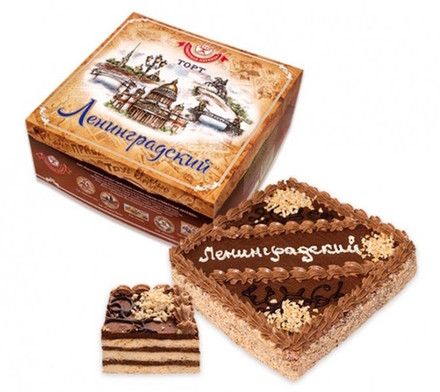 Торт "Ленинградский" 900г. Берестейский пекарь