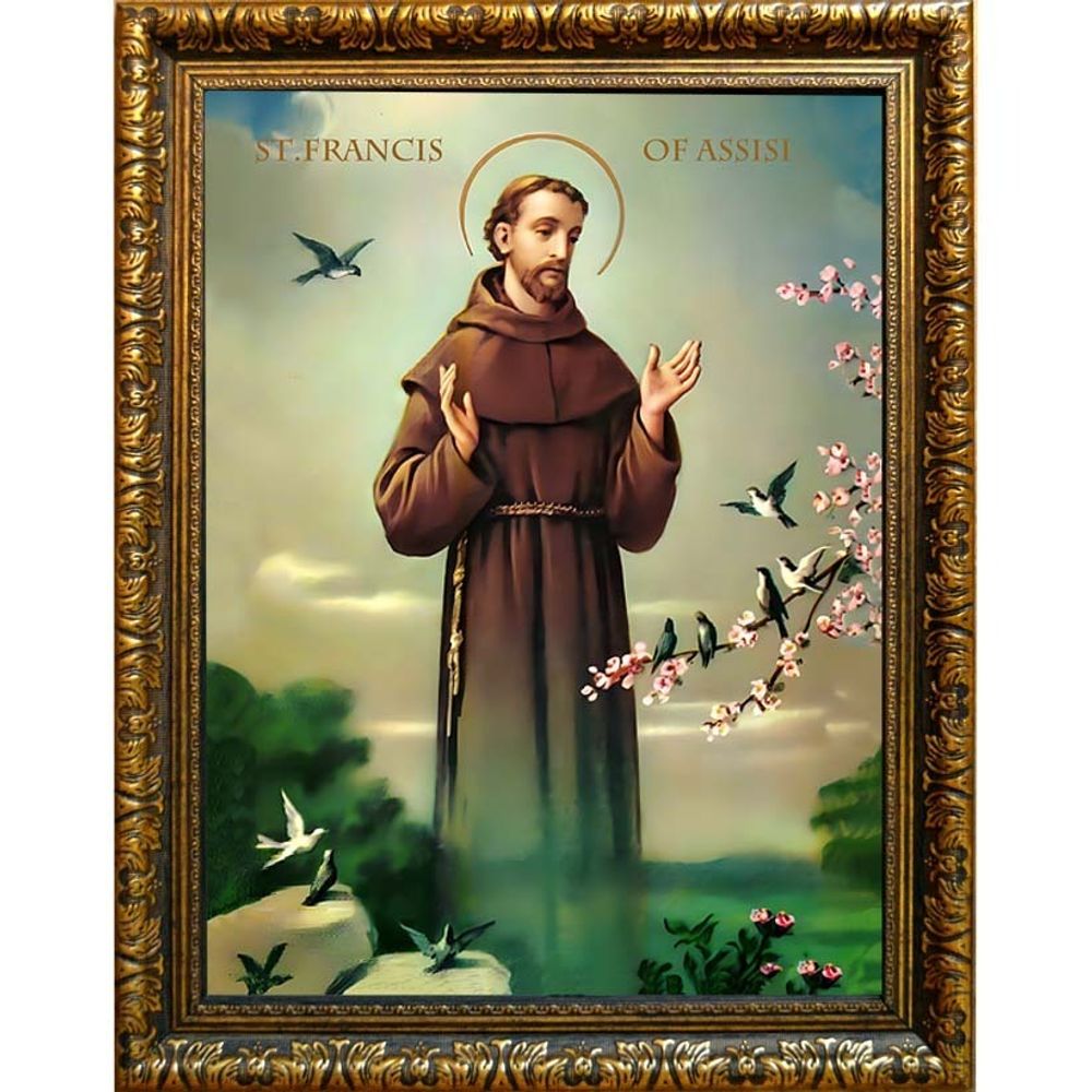 Фома Аквинский. Икона на холсте.