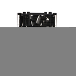 Кулер для процессора TESLA SHADOW SE224, 1х120мм, 800~1800rpm, 4-pin, Al+Cu, черный, 57CFM, 24дБ, 4-PIPE, TDP 210Вт, INTEL 1700/1200/115x/2011/2066, AMD AM5/AM4 (TSL-SE-224-XTS)