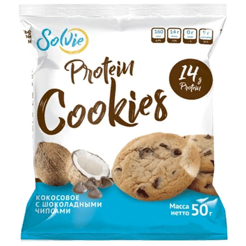 Solvie 30% Протеиновое печенье (50 гр.)