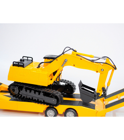 Радиоуправляемый тягач с тралом Double Eagle MACK 1/26 2.4G RTR